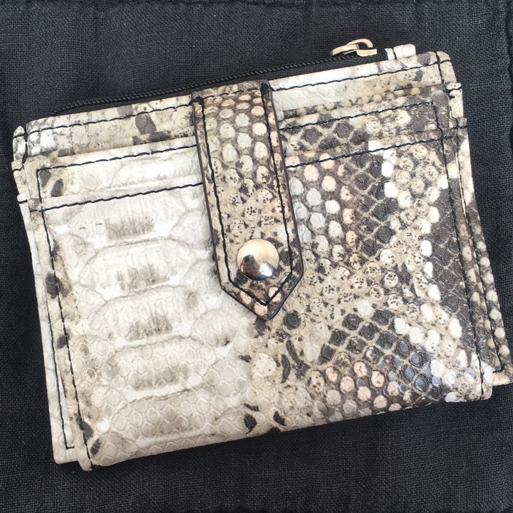 Snake Print Wallet